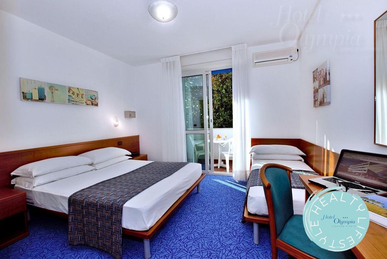 Hotel Olympia Линьяно-Саббьядоро Экстерьер фото